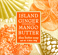 Greenwich Bay Shea Butter Lotion, Island Ginger Mango Butter, 2 oz