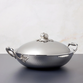 Ruffoni Opus Prima 4.75 Qt. Wok (Tomato)