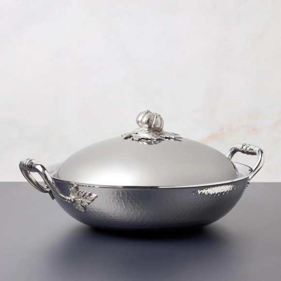 Ruffoni Opus Prima 4.75 Qt. Wok (Tomato)