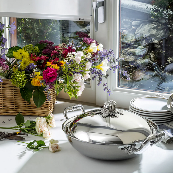 Ruffoni Opus Prima 4.75 Qt. Wok (Tomato)