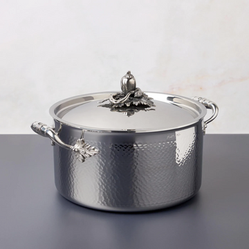 Ruffoni Opus Prima 8 Qt. Covered Stockpot (Pepper,Cucumber,String,B ean)
