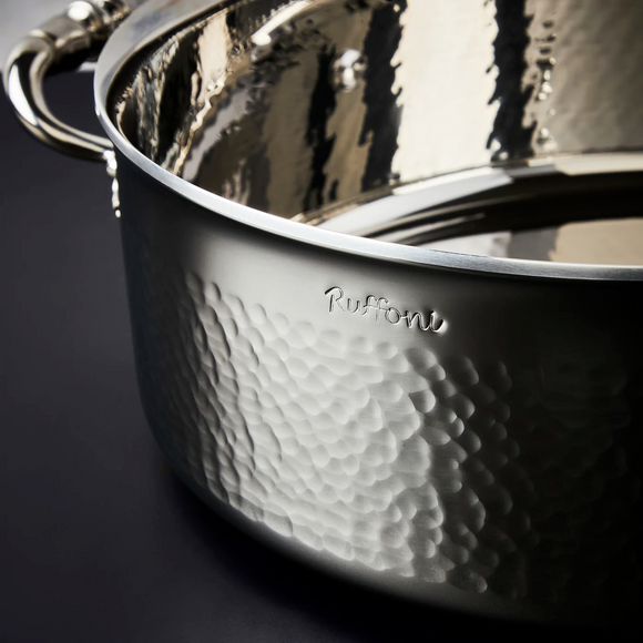 Ruffoni Opus Prima 8 Qt. Covered Stockpot (Pepper,Cucumber,String Bean)