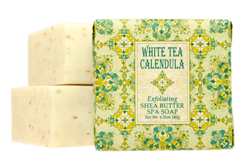 Greenwich Bay Soap, White Tea Calendula, 6 oz Bar