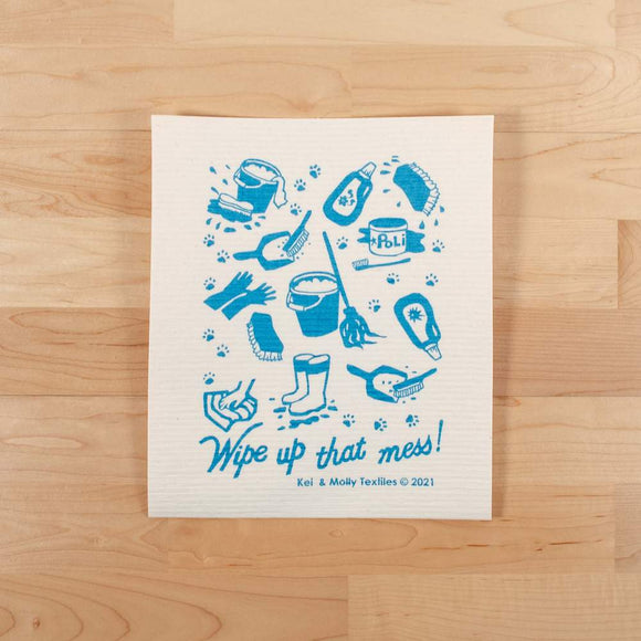 LARGE Sponge Cloth: Wipe Up That Mess!