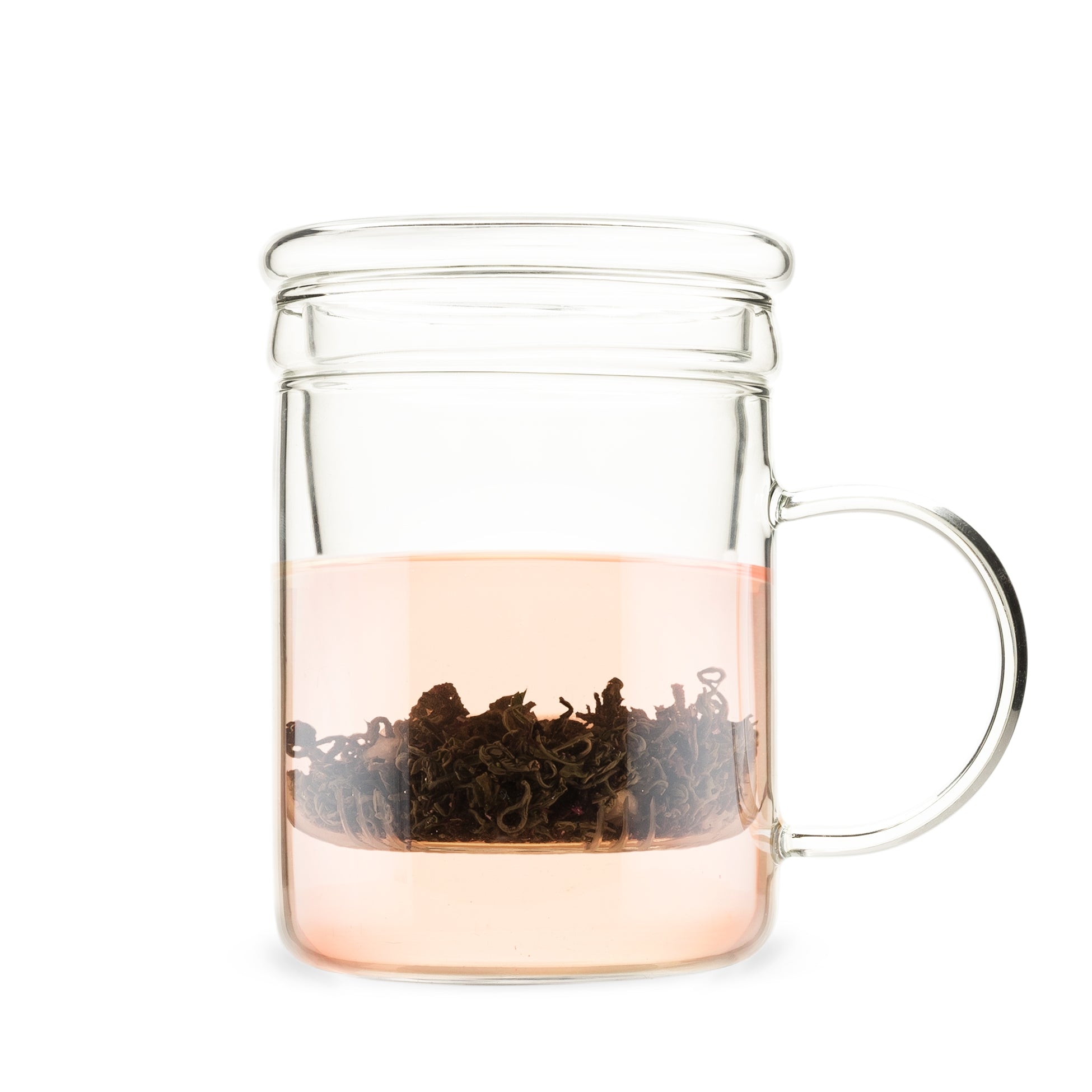 Pinky Up Blake Glass Tea Infuser Mug