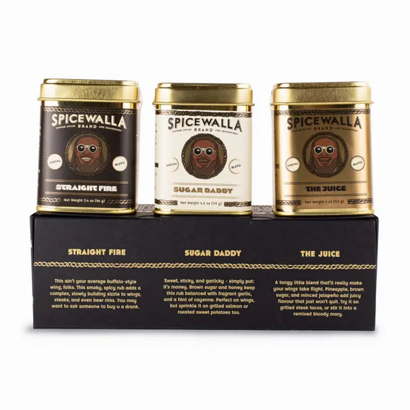 Spicewalla T-Pain Dry Rub Wing Collection