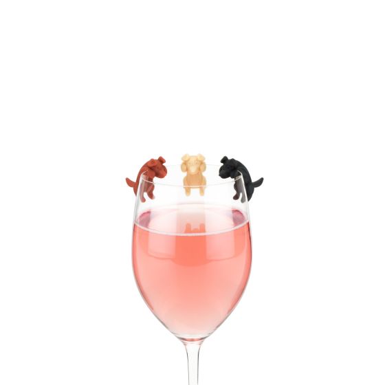 Spot On™ Drink Charms by TrueZoo, Set of 6