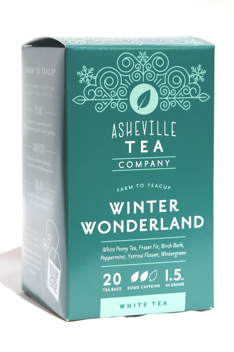 CLEARANCE Asheville Tea Winter Wonderland Tea Box, 20 tea bags-2