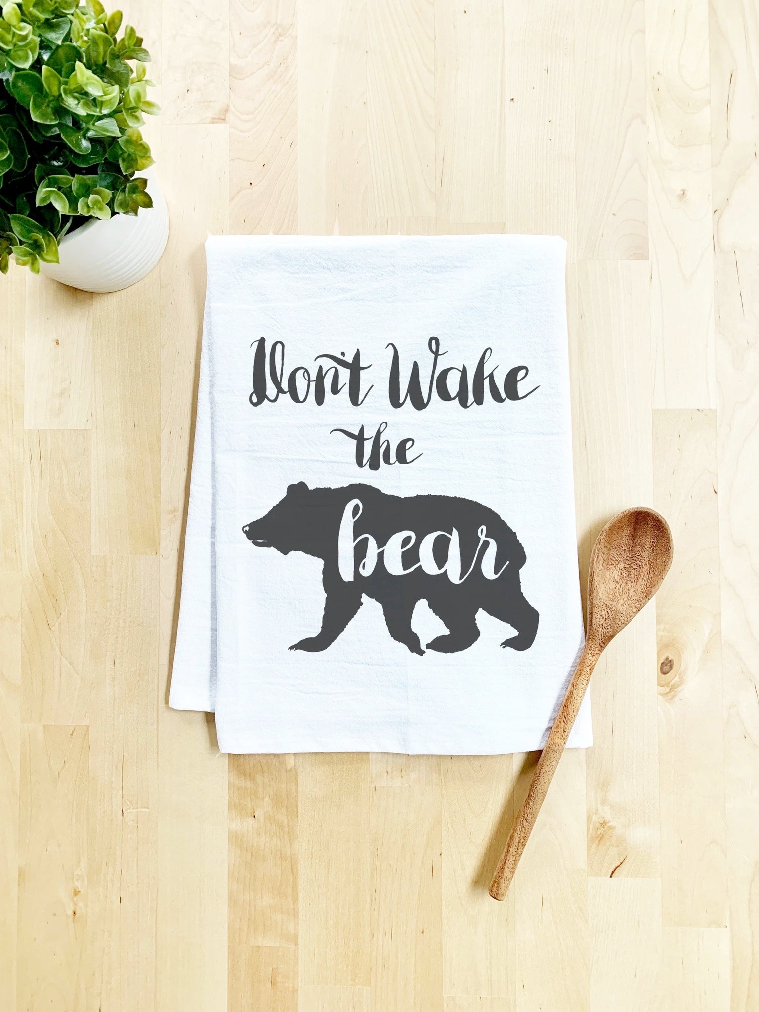 Dish Towel, Don't Wake The Bear