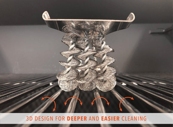 BBQ Butler Bristleless Grill Brush