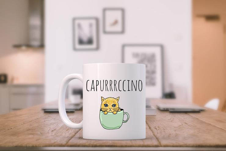 Mug, Capurrrccino