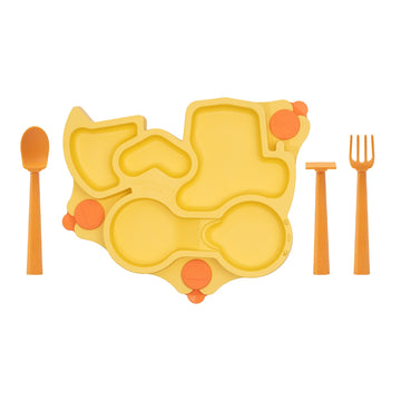 Constructive Eating Baby Truck Plate