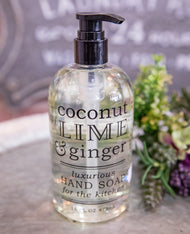 Greenwich Bay Hand Soap, Coconut Lime & Ginger, 16 oz
