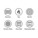 Tramontina Tri-Ply Clad Stainless Steel Sauce Pan w/Cover, Multiple Sizes-4