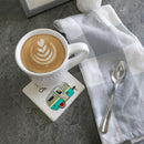 Tipsy Coasters Happy Camper Coaster