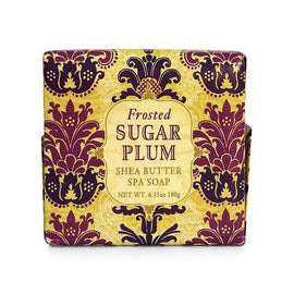 Greenwich Bay Soap, Frosted Sugar Plum, 6 oz Bar