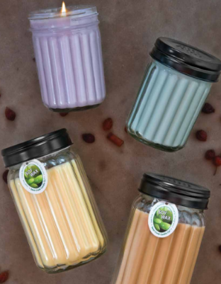 Swan Creek Homespun Jar Candle, 24 oz