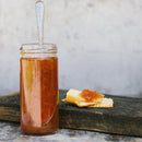 Copper Pot & Wooden Spoon Apple Pie Moonshine Jam