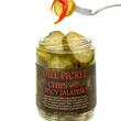 Copper Pot & Wooden Spoon Dill Pickle Chips - Spicy Jalapeño
