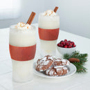 Host Beer Freeze Cooling Cups, Set of 2, Wood