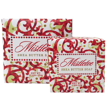 Greenwich Bay Soap, Mistletoe, 6 oz Bar