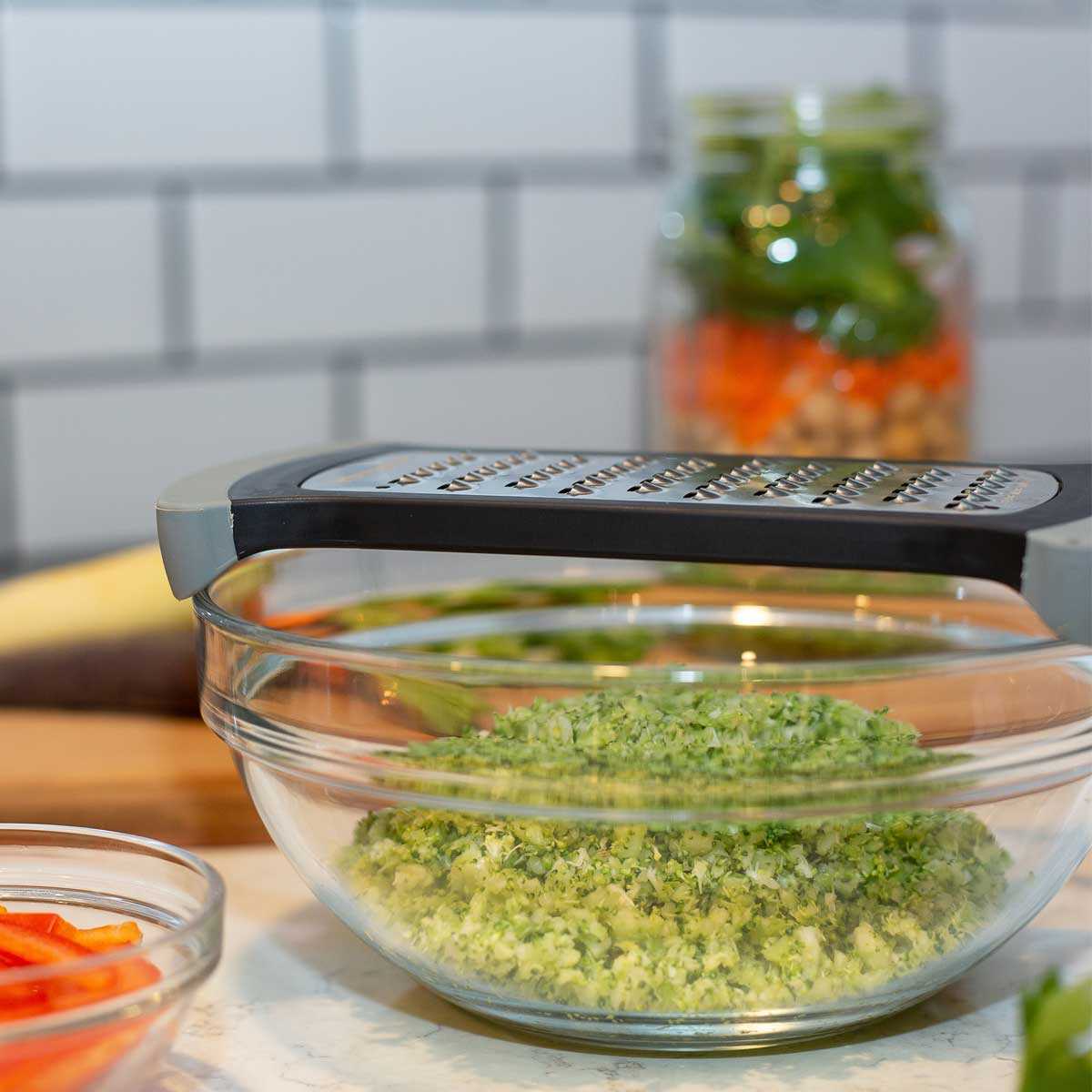 Microplane Mixing Bowl Grater, Extra Coarse
