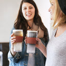 Host Beer Freeze Cooling Cups, Set of 2, Wood