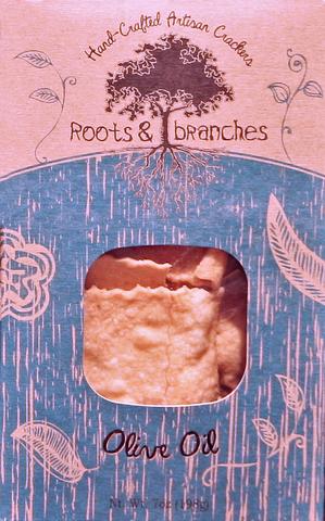 Roots & Branches Artisan Crackers, Olive Oil