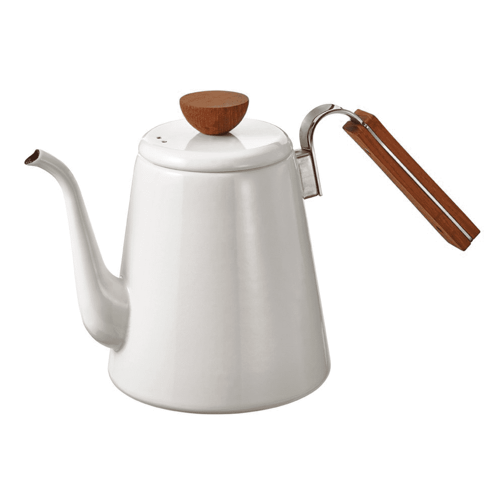 Hario Bona Enamel Pourover Coffee Kettle 800ml