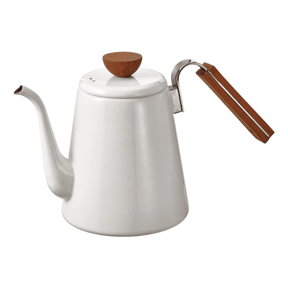 Hario Bona Enamel Pourover Coffee Kettle 800ml