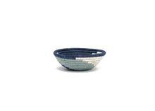 Silver Blue Unity Round Basket, Small