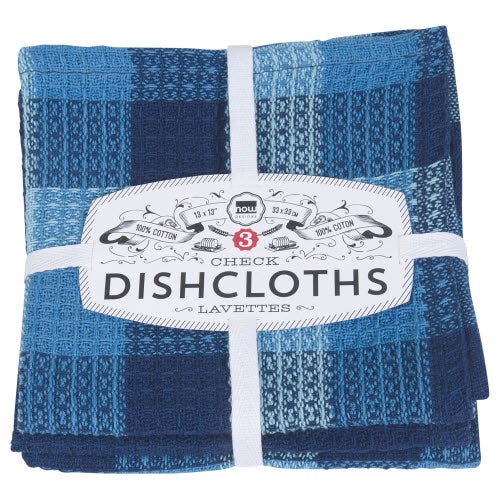 Check-it Dishcloths, Set of 3