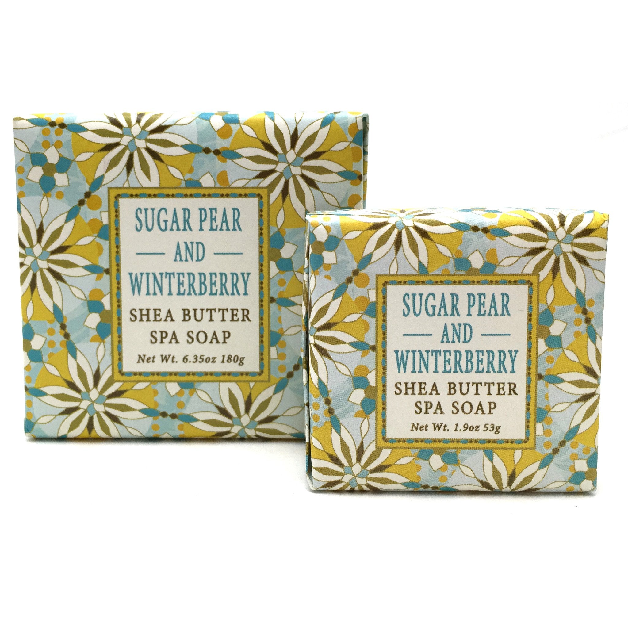 Greenwich Bay Soap, Sugar Pear & Winterberry, 6 oz Bar